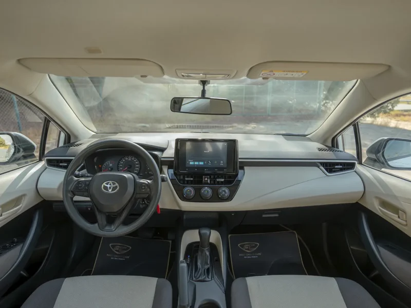 2024 Toyota Corolla XLI 1.6 Litres 4 Cylinders Petrol Engine White Grey Sedan GCC Specs