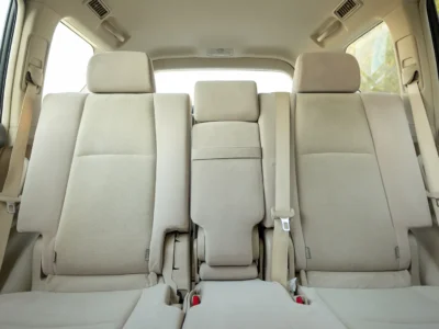 2019 Toyota Prado EXR 4.0 Litres 6 Cylinders Petrol Engine White Beige SUV GCC Specs