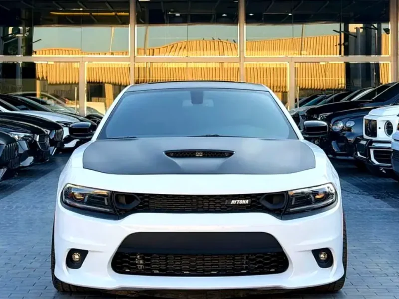 2023 Dodge Charger SRT 392 DAYTONA 6.4L 8 Cylinders Petrol Engine White Black Sedan
