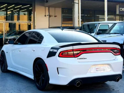 2023 Dodge Charger SRT 392 DAYTONA 6.4L 8 Cylinders Petrol Engine White Black Sedan