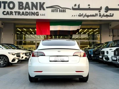 2023 Tesla Model 3 Performance Electric Vehicle 450 - 550 KM White Black Sedan GCC Specs