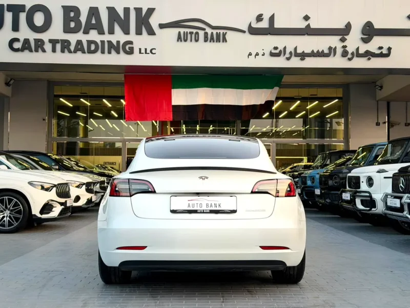 2023 Tesla Model 3 Performance Electric Vehicle 450 - 550 KM White Black Sedan GCC Specs