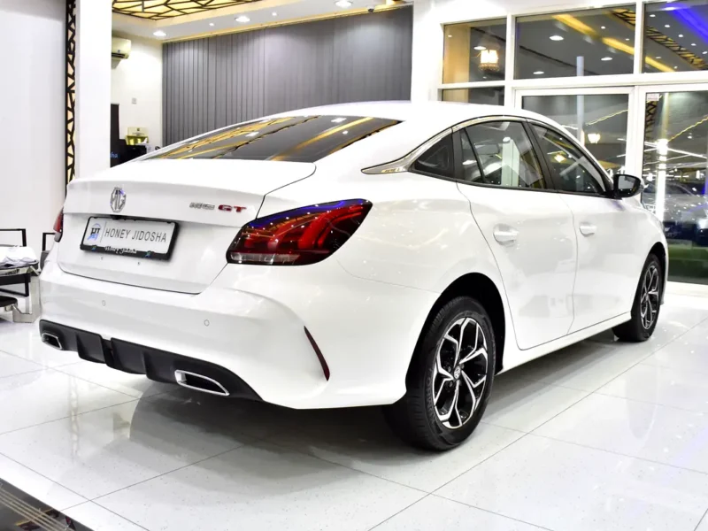 2023 MG GT Comfort 4 Cylinders Petrol Engine White Black Sedan GCC Specs Automatic
