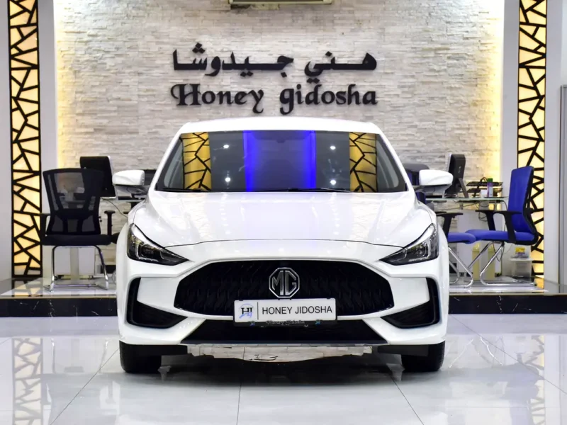 2023 MG GT Comfort 4 Cylinders Petrol Engine White Black Sedan GCC Specs Automatic
