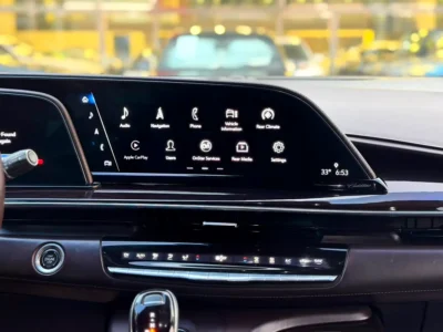 2023 Cadillac Escalade Sport Platinum 8 Cylinders petrol Engine Black Maroon SUV GCC Specs