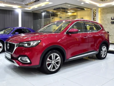2020 MG HS Trophy 4 Cylinders Petrol Engine Red Tan SUV GCC Specs Automatic