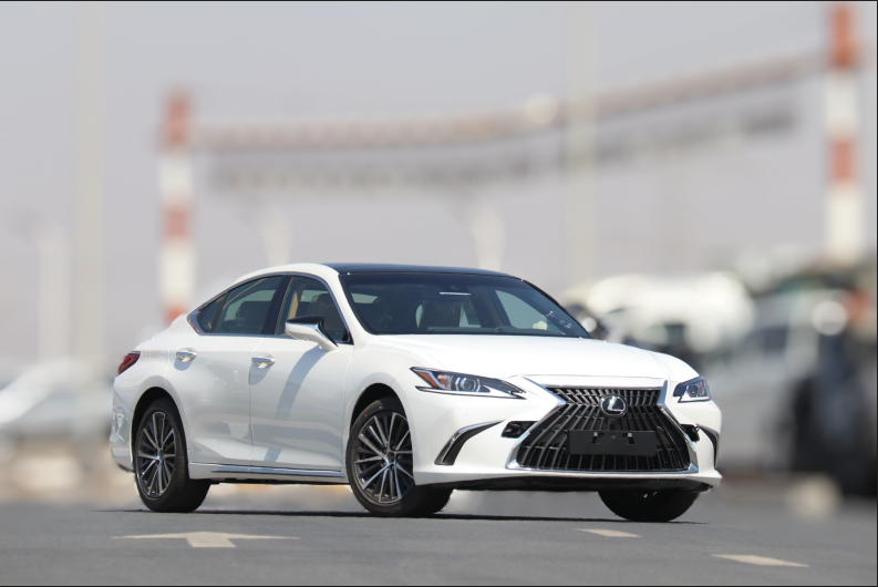 2026 LEXUS ES350 3.5 Litres V6 PETROL Engine White Brown Luxury Sedan GCC Specifications