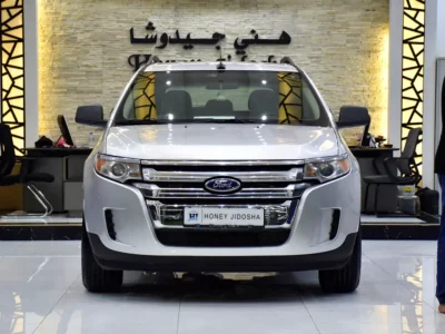 2014 Ford Edge SE 6 Cylinders Petrol Engine Silver Beige SUV GCC Specs Automatic