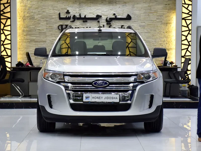 2014 Ford Edge SE 6 Cylinders Petrol Engine Silver Beige SUV GCC Specs Automatic