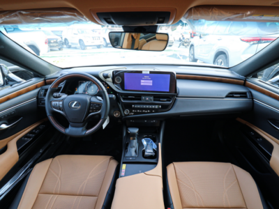 2026 LEXUS ES350 3.5 Litres V6 PETROL Engine White Brown Luxury Sedan GCC Specifications
