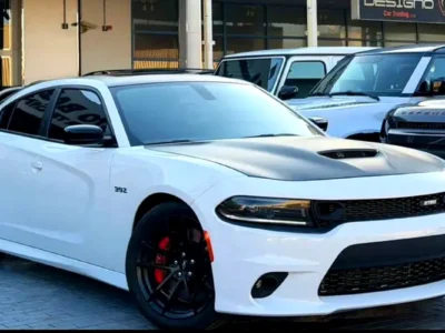 2023 Dodge Charger SRT 392 DAYTONA 6.4L 8 Cylinders Petrol Engine White Black Sedan
