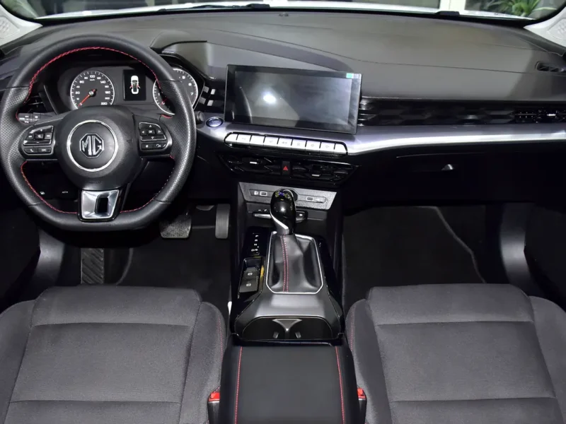 2023 MG GT Comfort 4 Cylinders Petrol Engine White Black Sedan GCC Specs Automatic