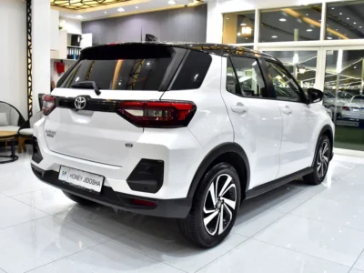 2023 Toyota Raize TURBO G 3 Cylinders Petrol Engine White Black Crossover GCC Specs