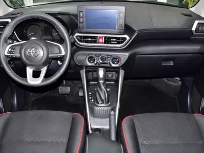 2023 Toyota Raize TURBO G 3 Cylinders Petrol Engine White Black Crossover GCC Specs