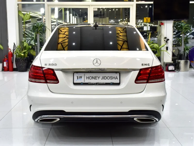 2014 Mercedes-Benz E-Class E 300 6 Cylinders Petrol Engine White Brown Sedan GCC Specs
