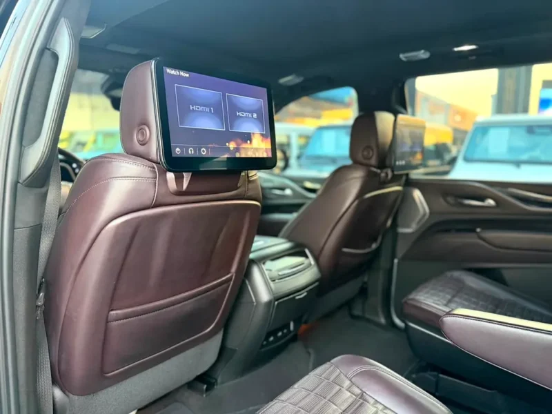2023 Cadillac Escalade Sport Platinum 8 Cylinders petrol Engine Black Maroon SUV GCC Specs
