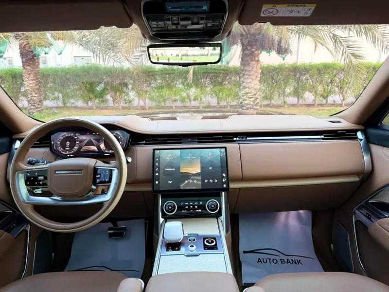 2023 Land Rover Range Rover SV 8 Cylinders Petrol Engine Maroon Tan SUV GCC Specs