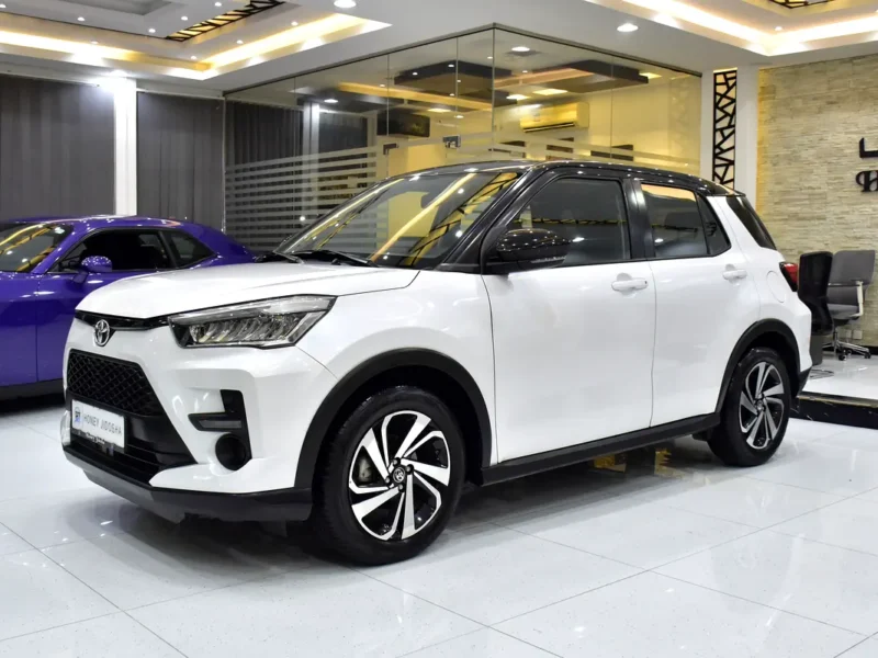 2023 Toyota Raize TURBO G 3 Cylinders Petrol Engine White Black Crossover GCC Specs