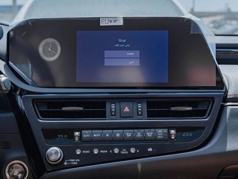 2026 LEXUS ES300h 2.5 Litres 4 Cylinders HYBRID Engine Black Brown Sedan GCC Specs