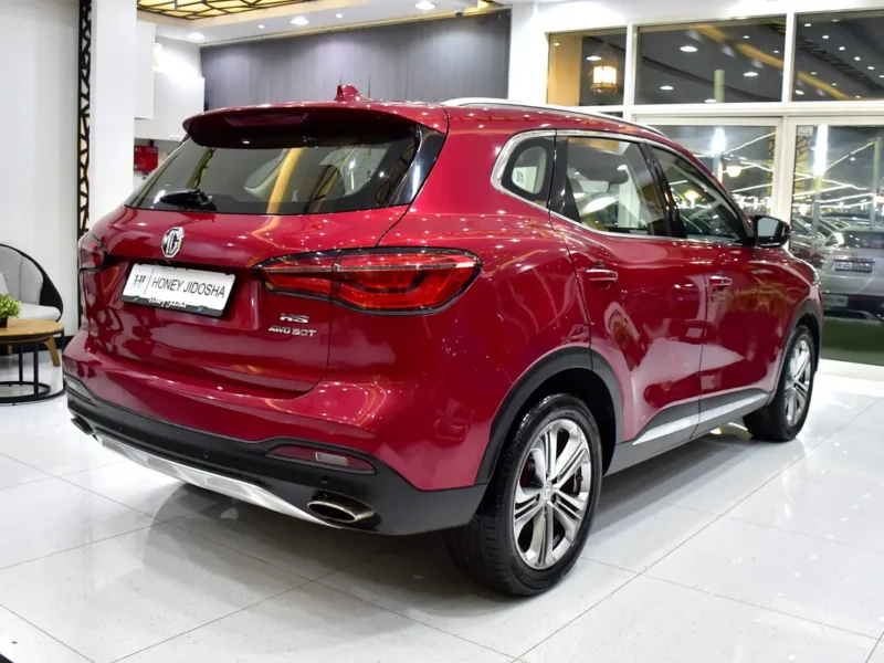2020 MG HS Trophy 4 Cylinders Petrol Engine Red Tan SUV GCC Specs Automatic