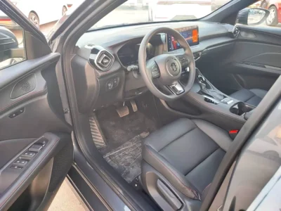 2025 MG MG5 1.5L 180 DVVT 4 Cylinders Petrol Engine Grey Black Sedan GCC Full Option