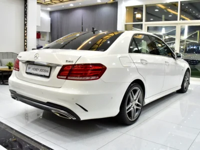 2014 Mercedes-Benz E-Class E 300 6 Cylinders Petrol Engine White Brown Sedan GCC Specs