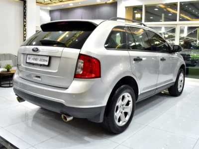 2014 Ford Edge SE 6 Cylinders Petrol Engine Silver Beige SUV GCC Specs Automatic