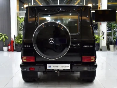 2015 Mercedes-Benz G-Class G 63 AMG 8 Cylinders Petrol Engine Black Red SUV GCC Specs