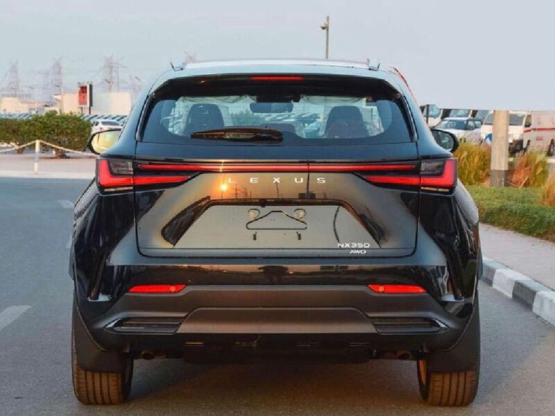 2026 LEXUS NX350 2.4 Litres Turbocharged 4 Cylinders Petrol Engine Grey Red SUV GCC Specs
