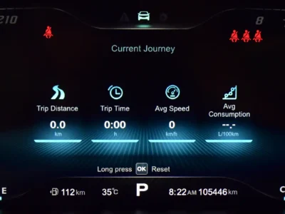 2020 MG HS Trophy 4 Cylinders Petrol Engine Red Tan SUV GCC Specs Automatic