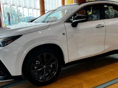 2026 LEXUS NX350 2.4 Litres Turbocharged 4 Cylinders Petrol Engine White Red SUV GCC Specs