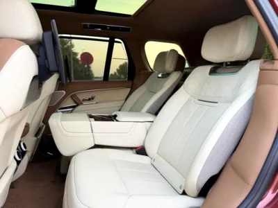 2023 Land Rover Range Rover SV 8 Cylinders Petrol Engine Maroon Tan SUV GCC Specs