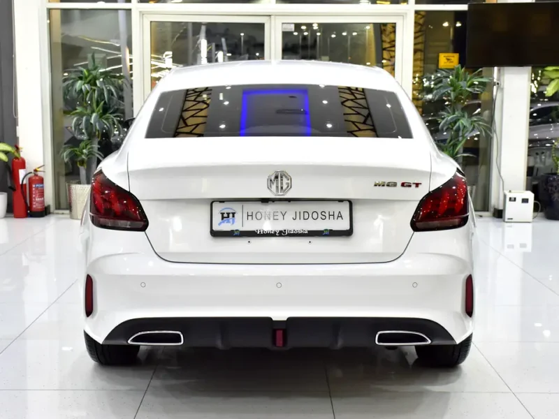 2023 MG GT Comfort 4 Cylinders Petrol Engine White Black Sedan GCC Specs Automatic
