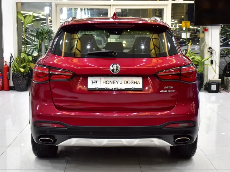 2020 MG HS Trophy 4 Cylinders Petrol Engine Red Tan SUV GCC Specs Automatic