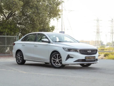 2025 Geely Emgrand GF 1.5 Litres 4 Cylinders Petrol Engine White Sedan GCC Specs