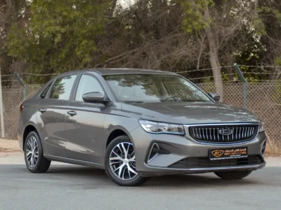 2024 Geely Emgrand GS 1.5 Litres 4 Cylinders Petrol engine Grey White Sedan GCC Specs