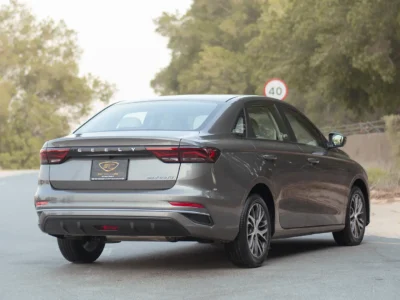2024 Geely Emgrand GS 1.5 Litres 4 Cylinders Petrol engine Grey White Sedan GCC Specs