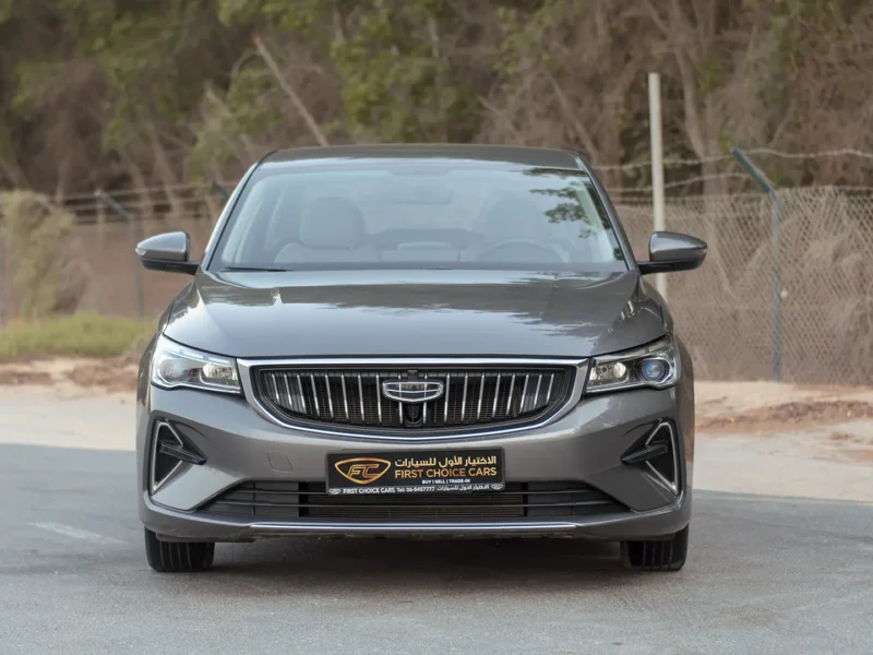 2024 Geely Emgrand GS 1.5 Litres 4 Cylinders Petrol engine Grey White Sedan GCC Specs