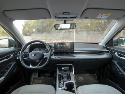 2024 Geely Emgrand GS 1.5 Litres 4 Cylinders Petrol engine Grey White Sedan GCC Specs