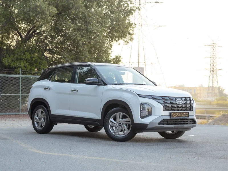 2025 Hyundai Creta Smart 1.5 Litres 4 Cylinders Petrol Engine White Black SUV GCC Specs