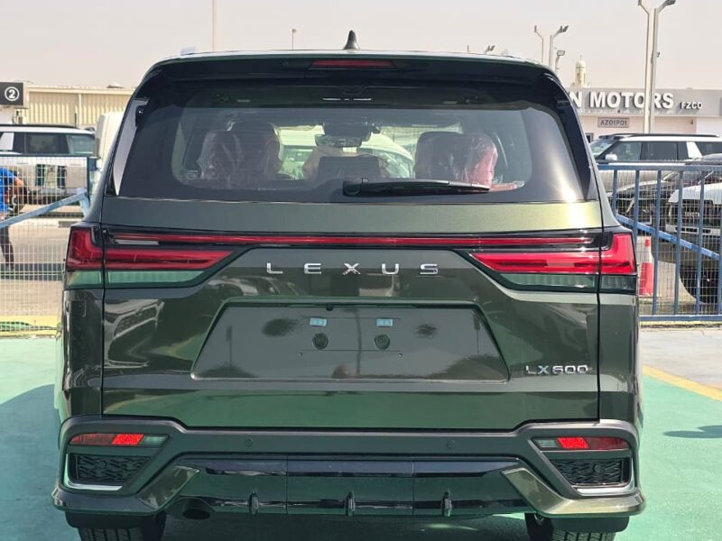 2026 LEXUS LX600 3.5 Litres Twin Turbo V6 Petrol Engine Green Red SUV GCC Specs