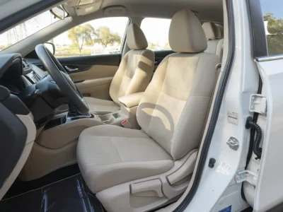 2022 Nissan X-Trail S 2.5 Litres 4 Cylinders Petrol Engine White Beige SUV GCC Specs