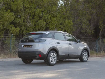 2023 Peugeot 3008 Active 1.6 Litres 4 Cylinders Petrol Engine Silver Grey SUV GCC Specs