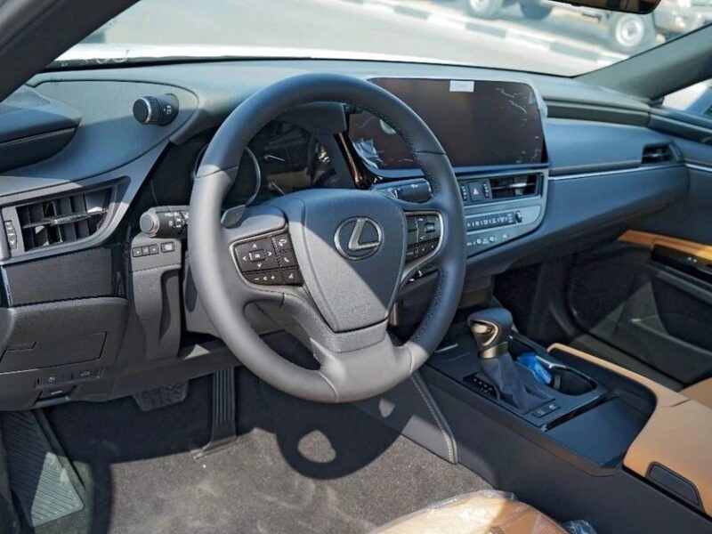 2026 LEXUS ES300h 2.5 Litres 4 Cylinders HYBRID Engine Black Silver Sedan GCC Specs
