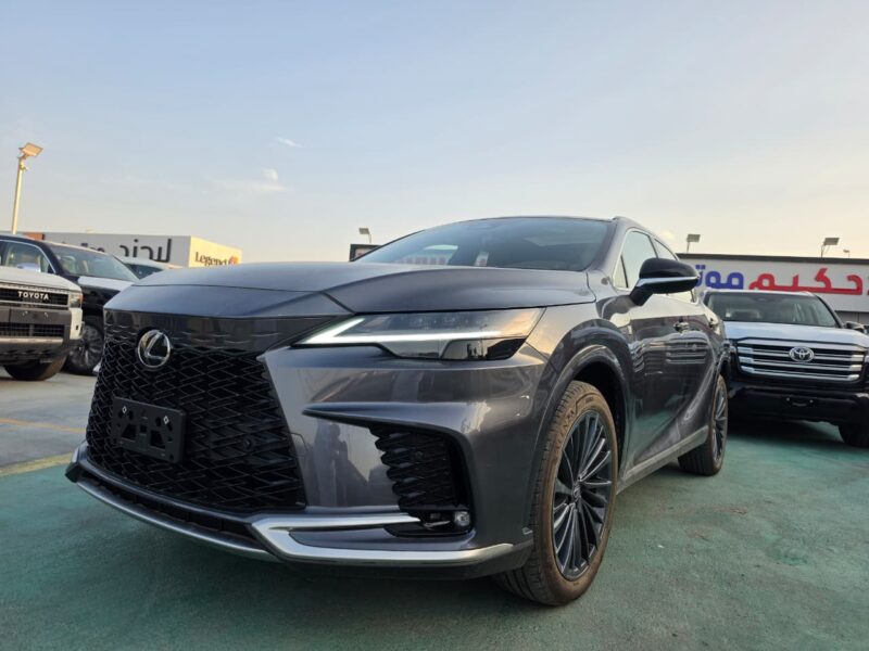 2026 LEXUS RX350 2.4L TURBOCHARGED 4 Cylinders PETROL Engine Grey Red Luxury SUV GCC