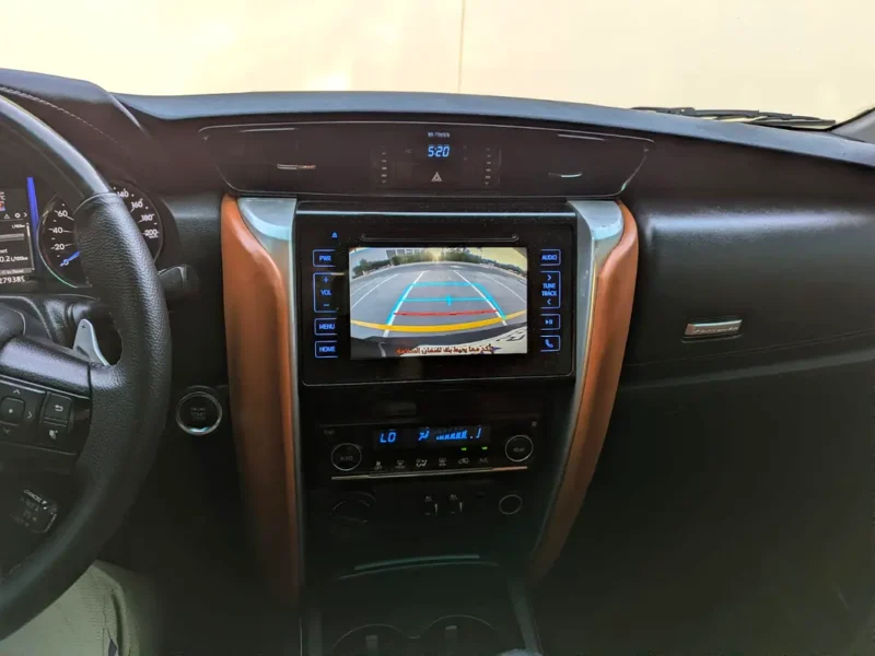 2019 Toyota Fortuner VXR 4 Cylinders Diesel Engine Black Brown SUV GCC Specs Full Option