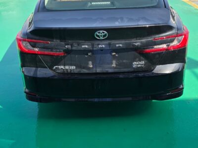 2026 Toyota Camry 2.5 Litres 4-cylinder Hybrid Engine Black Tan Sedan GCC Specs