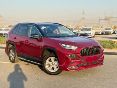 2025 TOYOTA RAV 4 XLE AWD 2.5 Litres V4 Petrol Engine Red Grey SUV American Specs