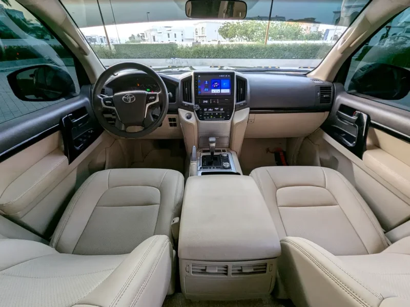 2019 Toyota Land Cruiser GXR V6 4.0L Facelifted 2025 Black Beige SUV GCC Specs Full Option