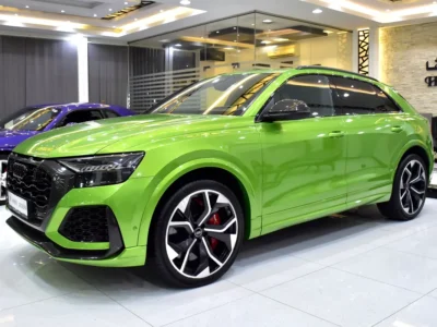 2022 Audi RS Q8 4.0 TFSI quattro 8 Cylinders Petrol Engine Green Black SUV European Specs